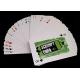 Full Color Offset Pantone Color Custom Printed Playing Cards with Both Sides Design