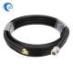 LMR 400 Low loss RF coaxial cable assemblies  N-type female to RPSMA male connector