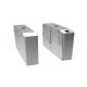 Electrical Retractable Flap Barrier Gate , Supermarket / Subway Turnstile