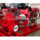 Single Stage Horizontal Centrifugal End Suction Fire Pump Set With Diesel Engine