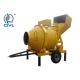 Mobile Large Industrial Diesel Automatic Drum JZC 350 Concrete Mixer