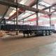 Traction Pin Flatbed 50T Sidewall Cargo Semi Trailer