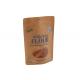 Eco Friendly Kraft Printed Plastic Packaging Bags Biodegradable Recyclable