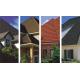 Shingle System Steel Roofing Tiles Green Color Coated , House Exterior Roofing