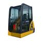PC56-7 PC56 Front Down Komatsu Excavator Glass Replacement Tempered Position.B Glass