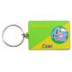 Business Promotional Gift Moneda Soft Pvc Colorful Key Chain With Coin
