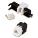 Rj45 Female UTP Cat6 CAT5E Toolless Keystone Jack 750 Insertions