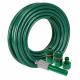 Factory Produce PVC Fiber Reinforced Hose Pipe / Braided Transparent Flexible PVC Garden Hose