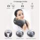 Shiatsu And Rolling U Shaped Travel Pillow Grey Color And Support Customized