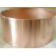 Metal Sheet Fabrication Custom Made 6.5inch High Unfinished Copper Snare Drum