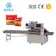 Noodle Horizontal Flow Wrap Packing Machine Semi Automatic Quick Served