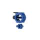 Rubber Seat Double Flanged Butterfly Valve Eccentric Carbon Steel Base