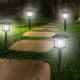 Smile Solar Lawn lamp Led Party Decor Light Outdoor IP65 Waterproof Garden Landscape Lantern