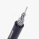 PVC Jacket Electric Power Cable 1KV Aerial XLPE Insulated Aluminum Single Core For LV Power JKLGYJ Overhead Cable