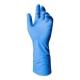 Industrial Gloves Blue Nitrile Waterproof 8 Mil Nitrile Gloves Chemical Protection