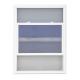 Secure Stylish Reinforced Vinyl Single Hung Windows With Lock Compatibility