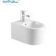 SWJ0431 Bathroom WC pan White Wall Hung Bidet 490*370*300 mm size , Floor mounted bidet