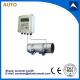 Wall mounted low cost high performance ultrasonic flow meter