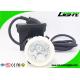 Rechargeable 450mA 216lum Miners Helmet Light 1.11W Corded Led Mining Lamp