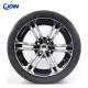 14 Inch Golf Cart Wheels And Tires Aluminum Golf Buggy Wheels ODM