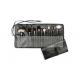 Artist Complete 27 Pieces Elite Makeup Brushes Collection Set With Foldable Brush Case