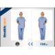 Colorful Disposable Operating Scrubs Now-woven For Laboratory Anti - Bacteria With CE