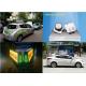 SMD2525 Taxi Topper on Nissan Leaf with 5500nits P5 Taxicab LED Billboard