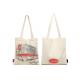 Faddish Personalized Canvas Tote Bags Washable Environmental Protection