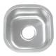 High Durability SUS 304 SS Single Bowl Kitchen Sink For Restaurant / 32 Inch Stainless Steel Kitchen Sink