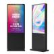 65 Inch Infrared Touch Screen Monitor Vertical Advertising Machine