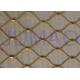 Flex Architectural Metal Screen , Customized Architectural Wire Mesh Panels