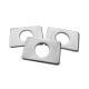 Zinc Plated Square Flat Washers Size M6-M52 Preventing Galvanic Corrosion
