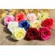 UVG FBL02 silk roses artificial flower head for wedding flower wall backdrop use
