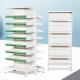 Double Sided Pharmacy Medicine Display Cabinet Clinic Multi Layer