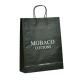 Eco Friendly Carrier White Black Kraft Paper Shopping Bags With Logo