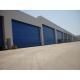 Industrial Rapid Bi Fold Up Hangar Doors Fireproof Fluoride Free