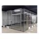 Durable Softwall Clean Room With Plexiglass Wall , Aluminum Profile Frame
