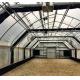 30x100ft Single Span Greenhouse Light Deprivation System Blackout Greenhouse For Medical Plants Commercial