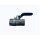 Full Port Bronze Ball Valve Two Way Air Operated Small Resistance With The Fluid