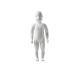 Display Clothing Fiberglass Child Mannequin Erect Posture For Shop