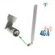 White 698-2700Mhz 5dBi 6dbi 10Dbi TPE Rubber High gain Antenna With SMA male connector