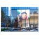 High Transparency 16mm Transparent LED Display for Glass Building Decoration 140° Wide Viewing Angle Bendable Cuttable Quick Installation