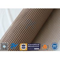 4 * 4 Heat Resistant PTFE  Coated Fiberglass Mesh For Conveyor Belt