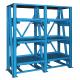 Warehouse Storage Colorful Drawer Rack Heavy Duty Product Pullout Shelves Drawer Racking Mould Shelf