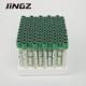 2-5ml Glass Plastic Blood Sample Collection Tube Green Lithium Heparin Vacuum