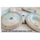 Continuous Diamond 150mm Rough Grinding Wheel Bowl Shape In Glass Edging Machine