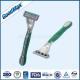 Rubber Handle Five Blade Razor Stainless Steel Blade For Body Face Underarm