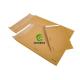 Self Adhesive Kraft Heat Seal Bags , Brown Sealed Paper Bags With Logo