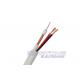 RG59/U CCTV Coaxial Cable with 20 AWG BC Conductor , Solid PE, 95% BC Braid Cable