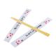 Paper Sleeve Wrapped Custom Bamboo Chopsticks Natural Color